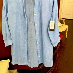 Ladies button down shirt.
